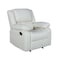 Flash Furniture Harmony Series Cream LeatherSoft Recliner BT-70597-1-CRM-GG - alternate 3